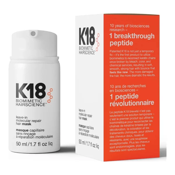 K18 Biomimetic Hairscience Leave-In Molecular Repair Hair Mask 50ml/1.7oz