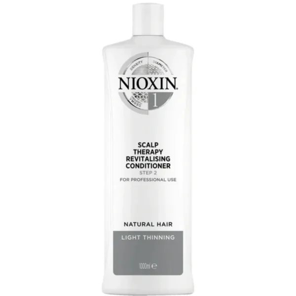 Nioxin 3D Care System 1 Step 2 Scalp Therapy Revitalizing Conditioner: For Natur