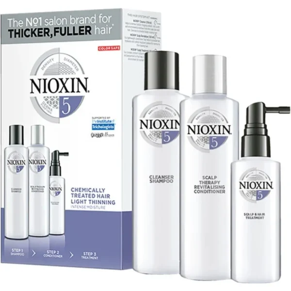 NIOXIN PROF TRIAL KIT SYSTEM 5 150ML+150ML+50ML