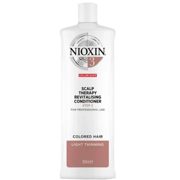 Nioxin 3D Care System 3 Step 2 Color Safe Scalp Therapy Revitalizing Conditioner