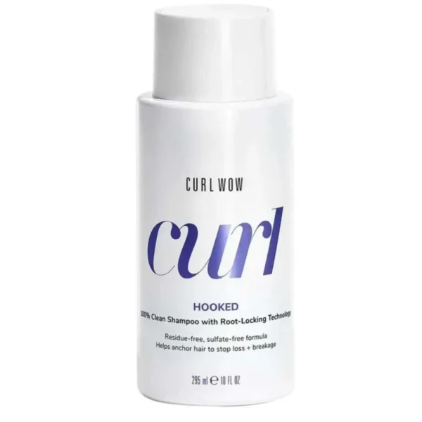 Curl Wow Hooked 100% Clean Shampoo with Root-Locking Technology – Rich-Lathering