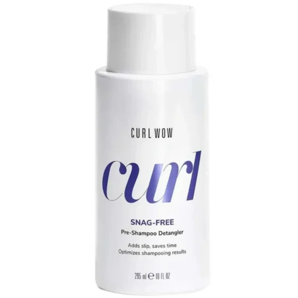 Curl Wow Snag-Free Pre-Shampoo Detangler – ADDS Slip to Curls Before You Shampoo for Tangle-Free Washing and a Deeper