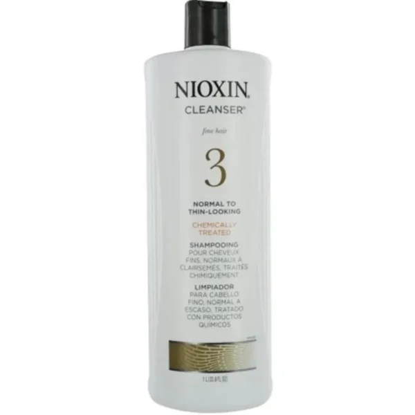 Nioxin 3D Care System 3 Step 1 Color Safe Cleanser Shampoo: for Colored Hair
