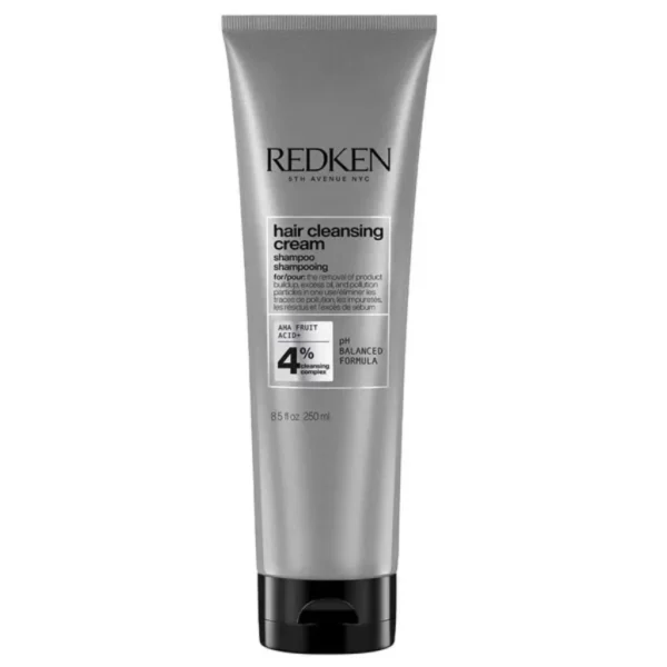 Redken Detox Hair Cleansing Cream Clarifying Shampoo | For All Hair Types | Removes Buildup & Strengthens Cuticle | 8.5 fl Oz
