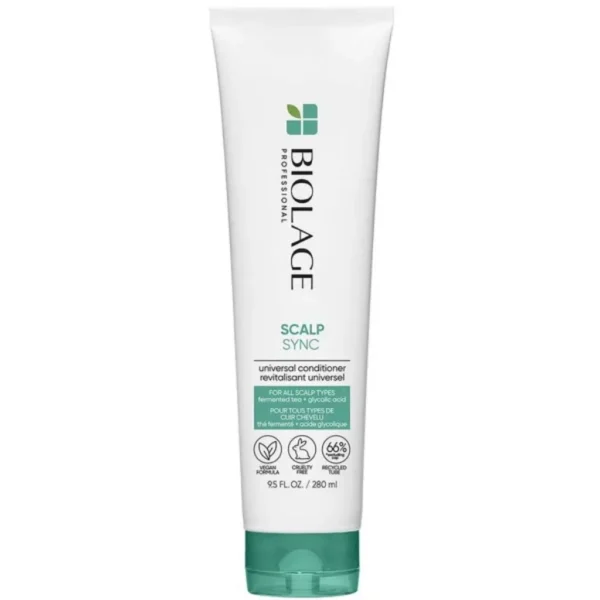 Biolage Scalp Sync Universal Conditioner | Lightweight Conditioner for All Scalp Types | Paraben & Sulfate Free | For Sensitive Scalps | Vegan & Cruelty Free | Salon Conditioner