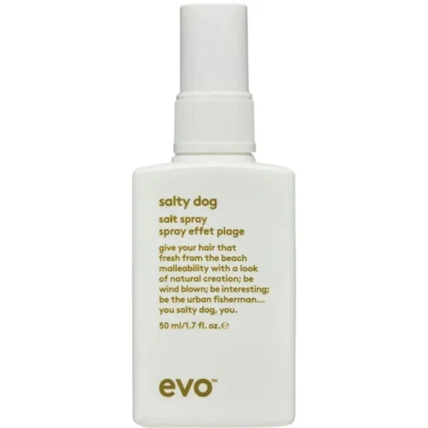 EVO Salty Dog Salt Spray - Hair Texture & Volume Spray - Beach Textured Hair, Natural Matte Finish